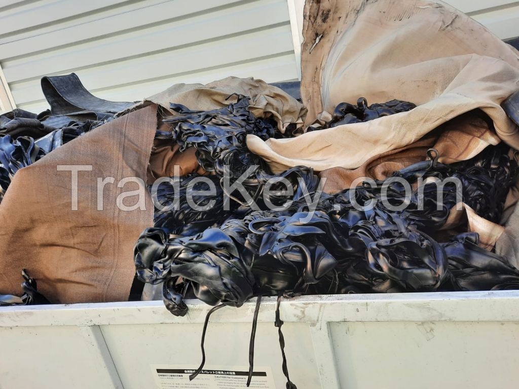 Tire scrap rubber compounds