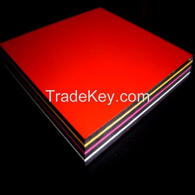 Texture Surface Bending High Pressure Compact Laminating Phenolic Board For Furniture Decoration