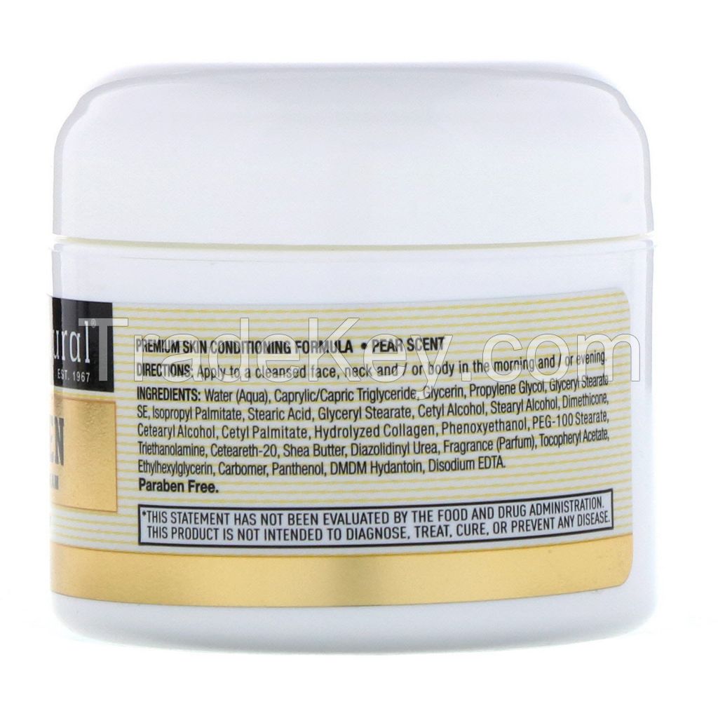 Coconut Oil Beauty Cream + Collagen Beauty Cream, 2 Jars, 2 Oz (57 G)