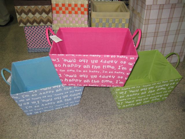 Paper Fabric Basket