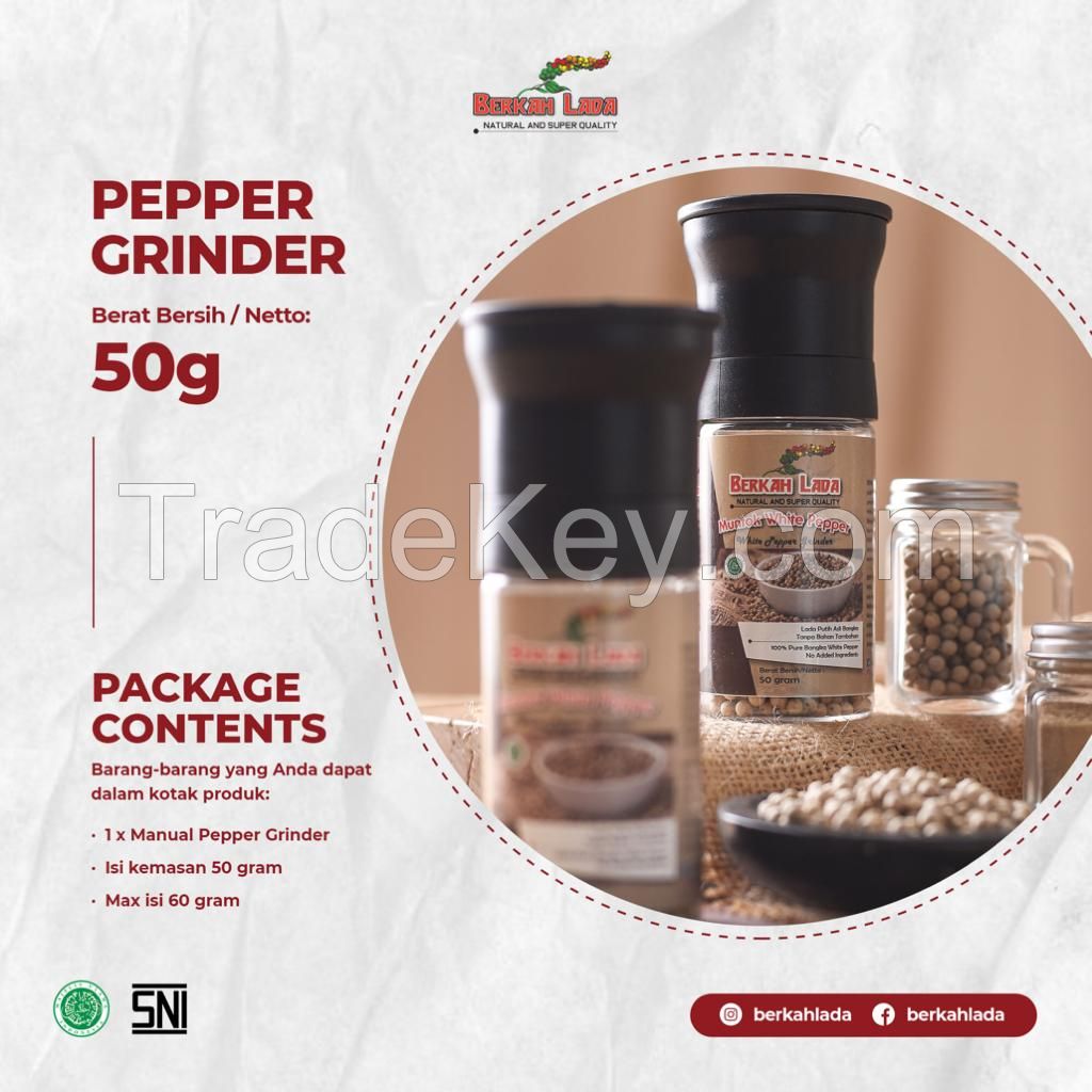 Muntok White Pepper Grinder