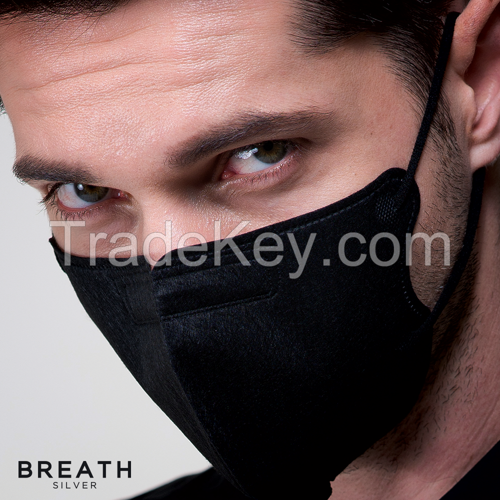 Breath Silver Mask - Quintet Regular Black