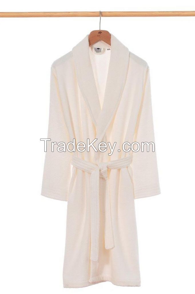 Turkish %100 Cotton Fabric Woven Super Soft Bathrobes