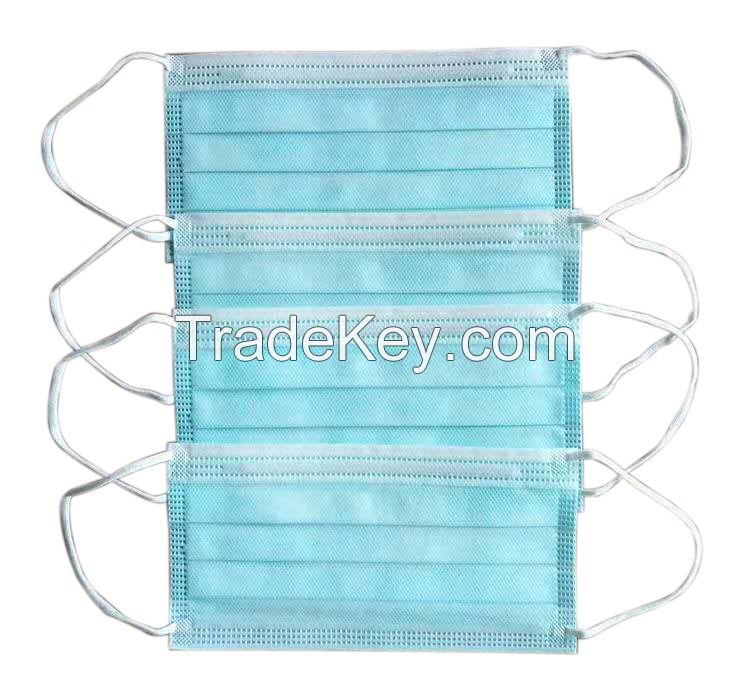 Disposable 3 layers protective mask