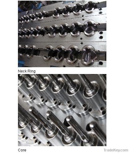 PET preform mould