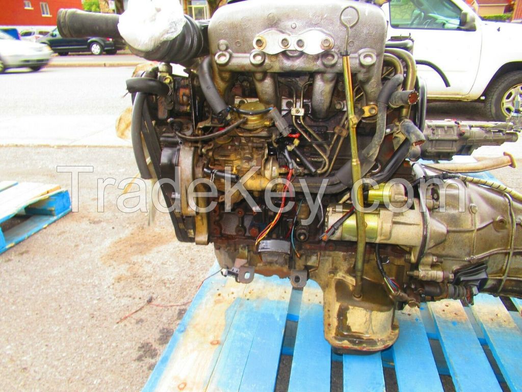 4JG2-T 3.1L TURBO DIESEL ENGINE AWD MT 4X4 TRANSMISSION 4JG2