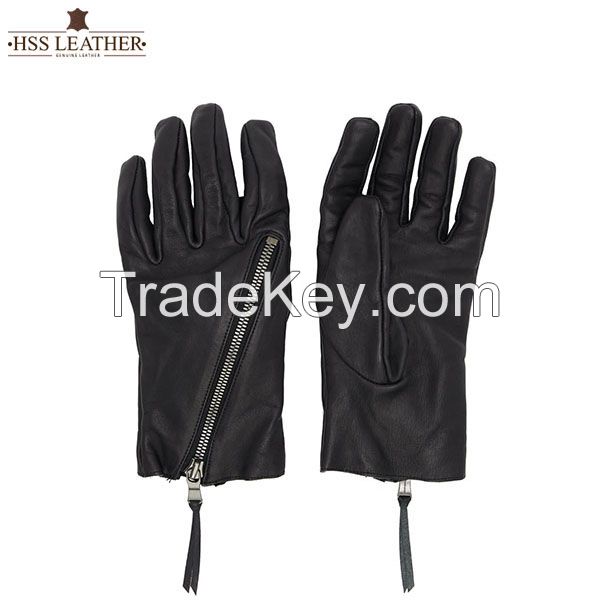 leather gloves