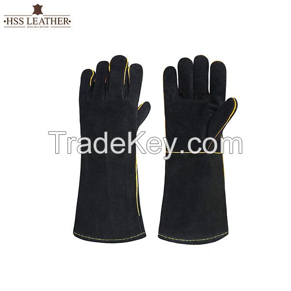 leather gloves