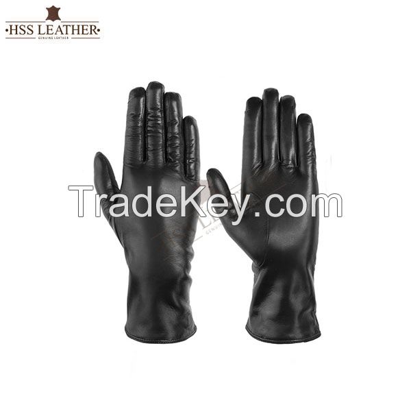 leather gloves