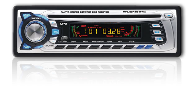 Car CD/Mp3 Head Unit (MTR)