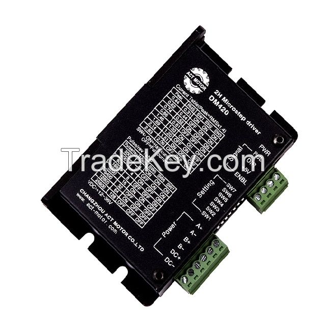 Two-Phase, Four-Phase Hybrid Stepper Motor Driver DM542