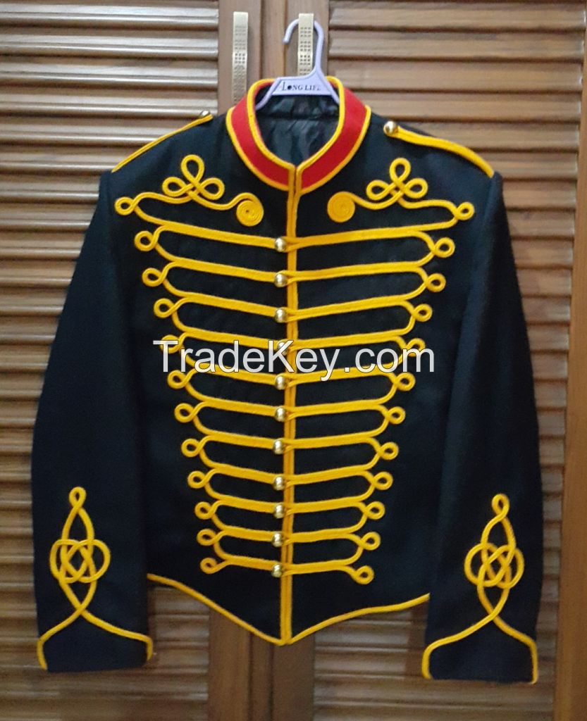 Source tactical Royal jacket RMLI tunic UK marching band uniform red wool  high quality custom officer coat with trouser on m.