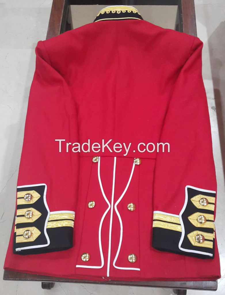 Royal military coat /RMU tunic/British marching band uniform