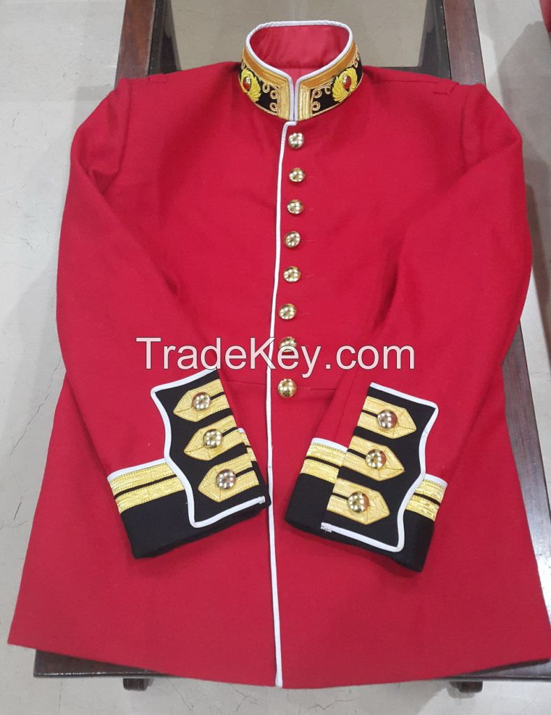 Royal military coat /RMU tunic/British marching band uniform