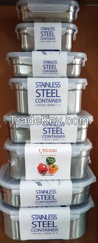 Stainless steel container(Food storage)