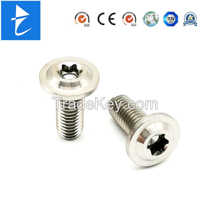 Fastener Custom Metal Stainess Steel Zinc Plated Full Thread Socket Head Shoulder Screw