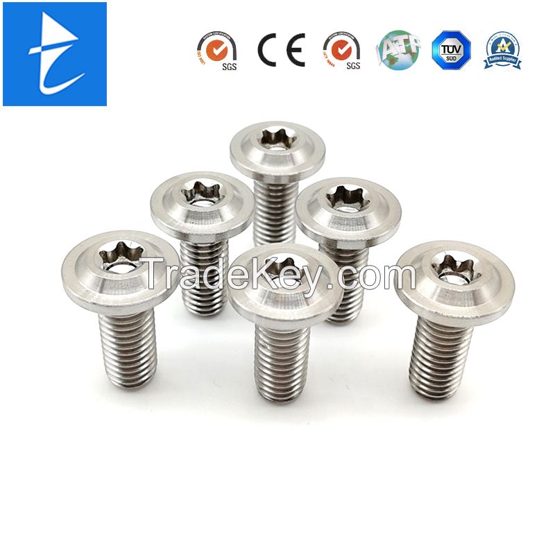 Fastener Custom Metal Stainess Steel Zinc Plated Full Thread Socket Head Shoulder Screw