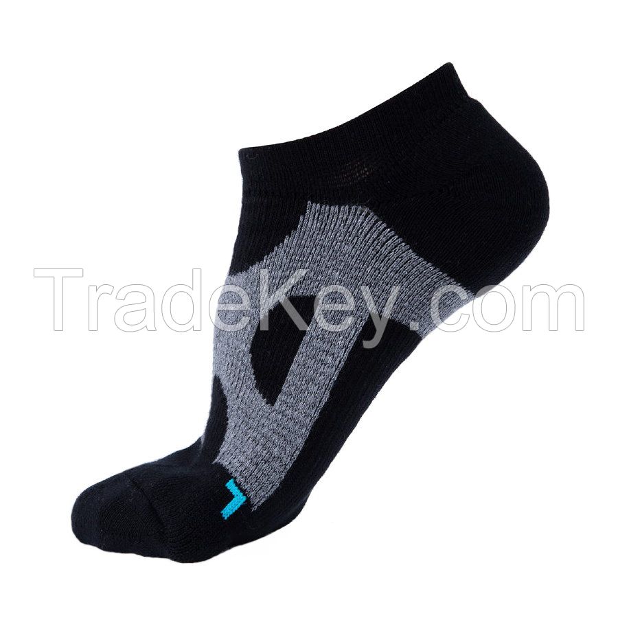 [DeParee] X Shape Arch Support Sporty No Show Socks-L