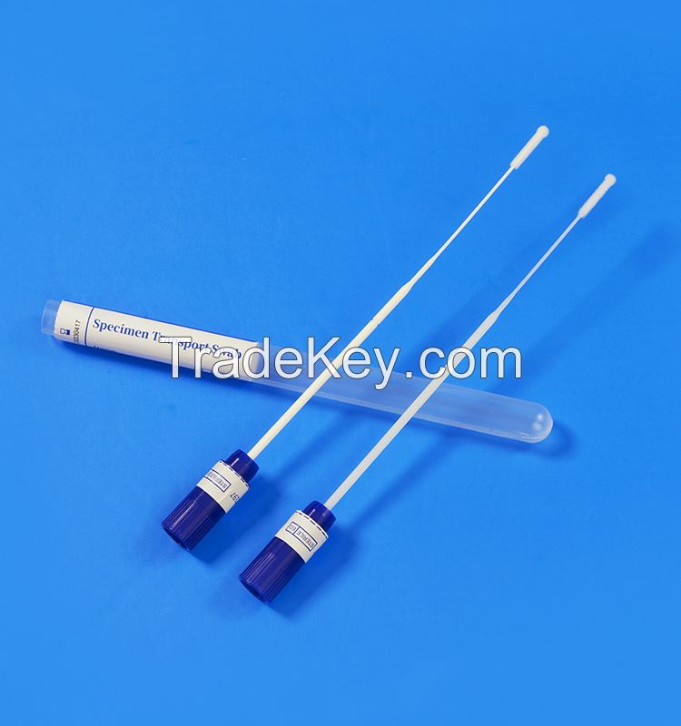 MS-NF7802 Nasopharyngeal Flocked Swab with PS Stick