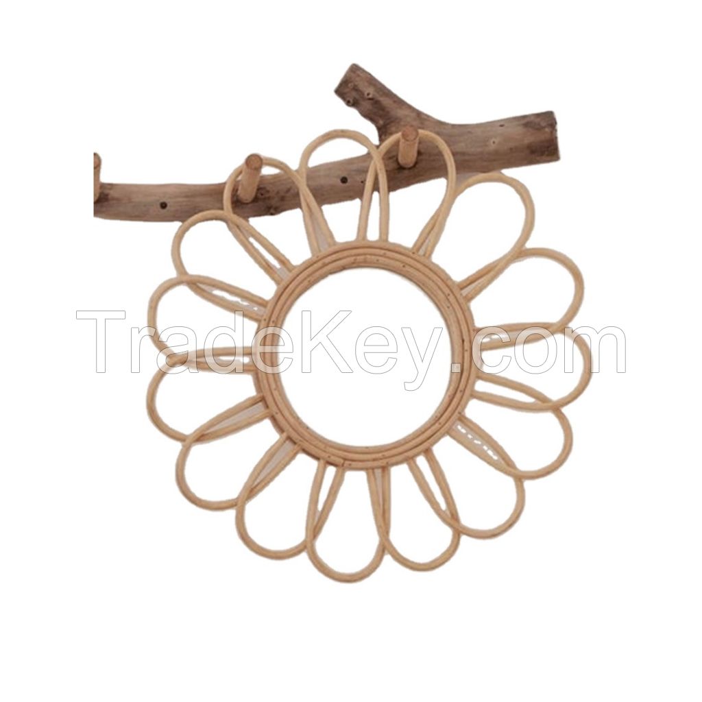 Hot Trend Rattan Mirror For Home Decor