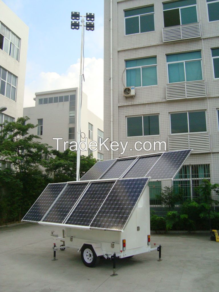 solar LED lighting tower