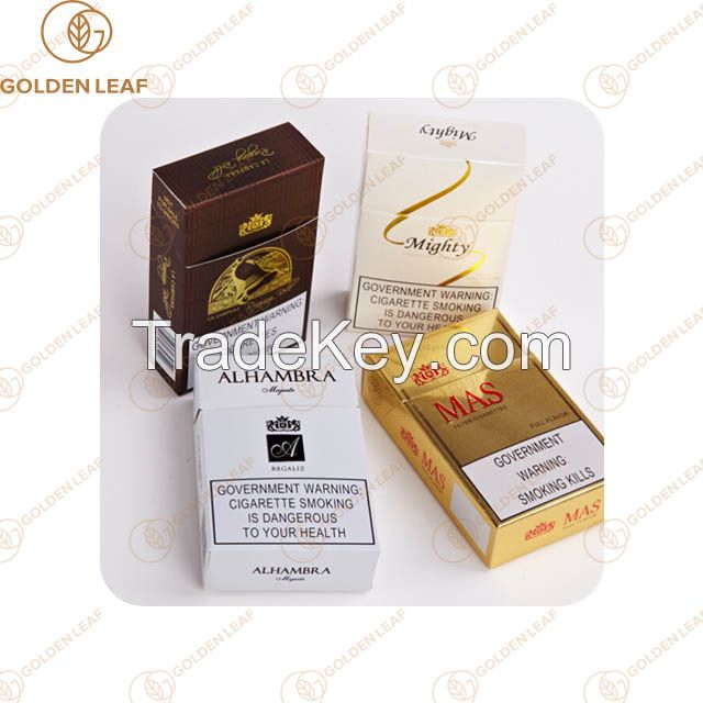Pack Paper Customized Tobacco Cardboard Tobacco Packaging Box
