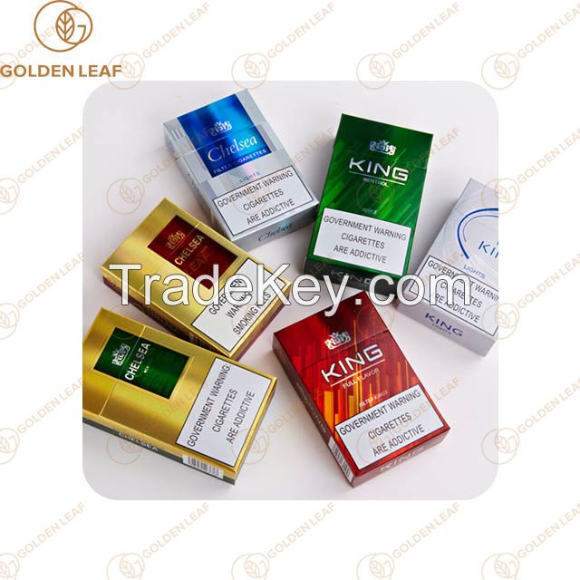 Pack Paper Customized Tobacco Cardboard Tobacco Packaging Box