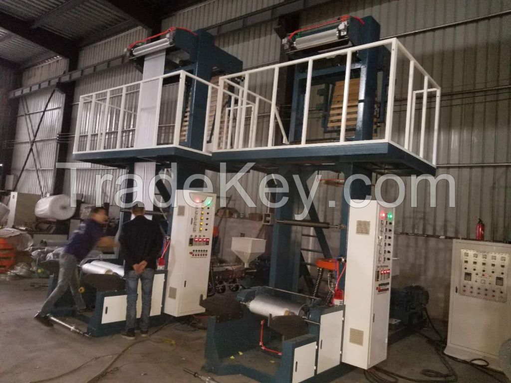 Biodegradable Polyethylene Polythene HDPE LDPE  Film Blowing Machine