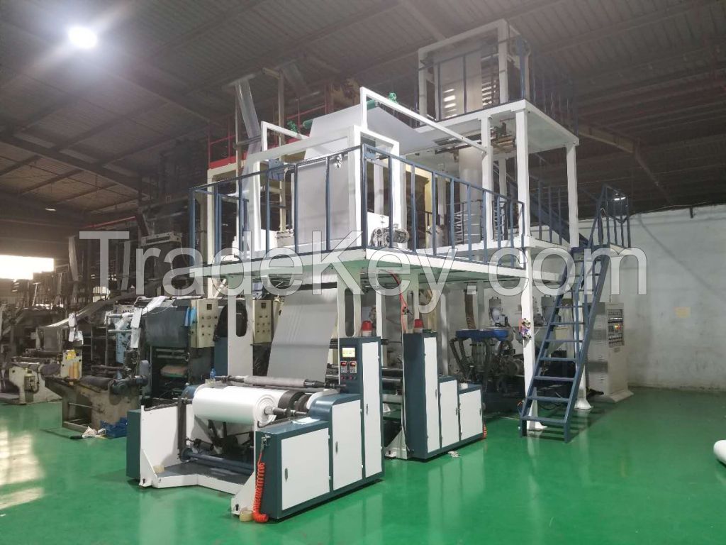 High Speed LDPE film blowing machine 