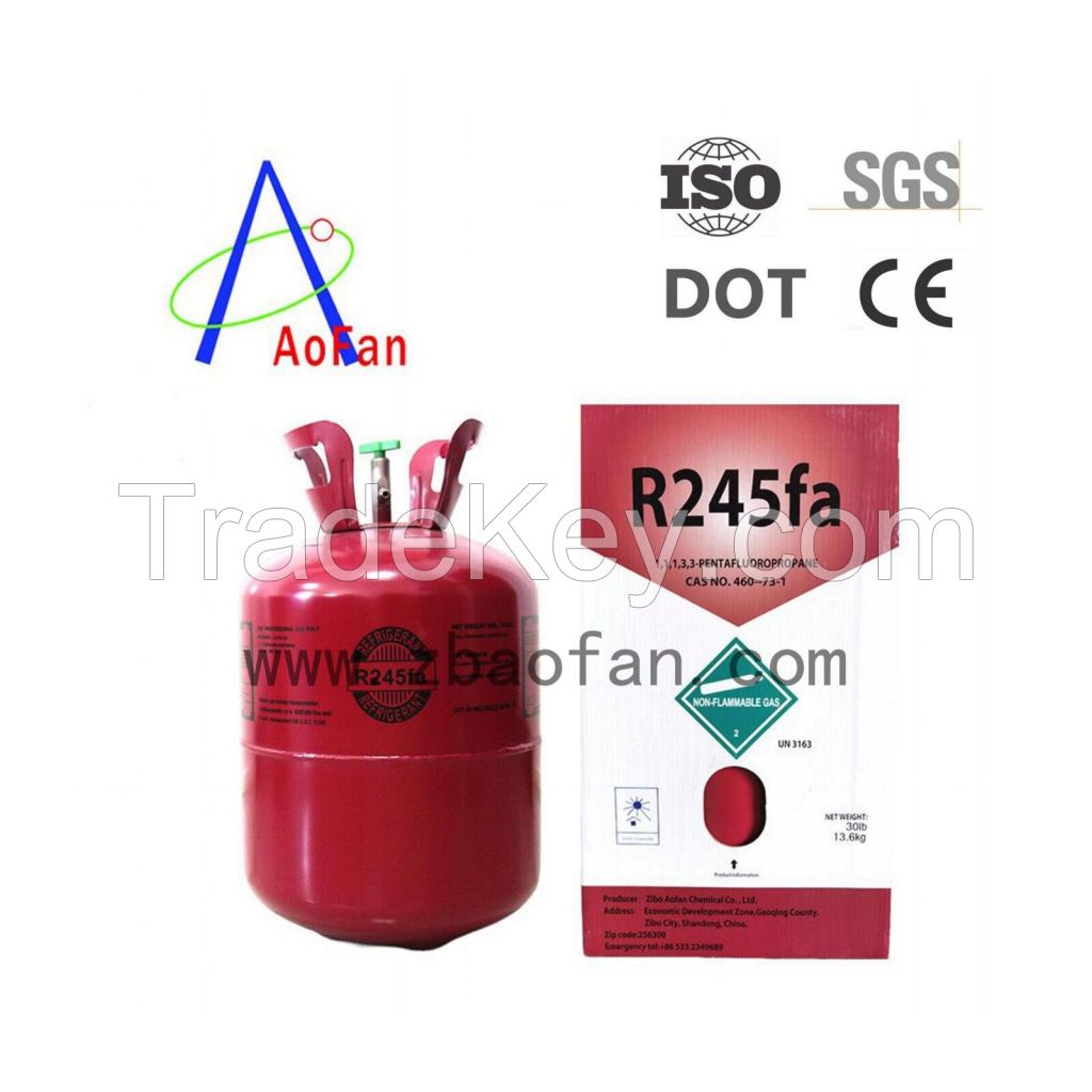 Refrigerant Gas R245fa Gas Refrigerant