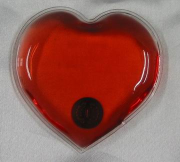 magic heart shape hand warmer