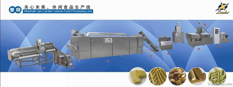 core filling snacks machine