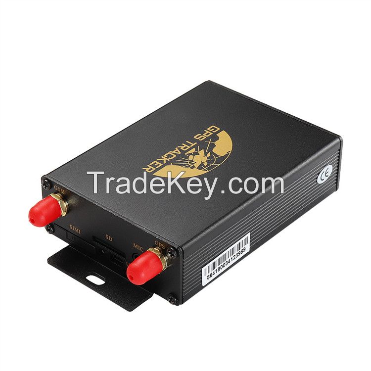 gps tracker 2g 105a with dual sim card slot for vehicle long transportation gps105A