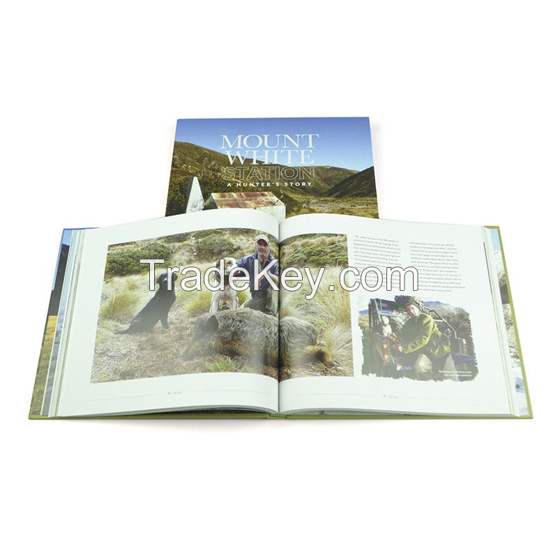 Hardcover book printing service in China