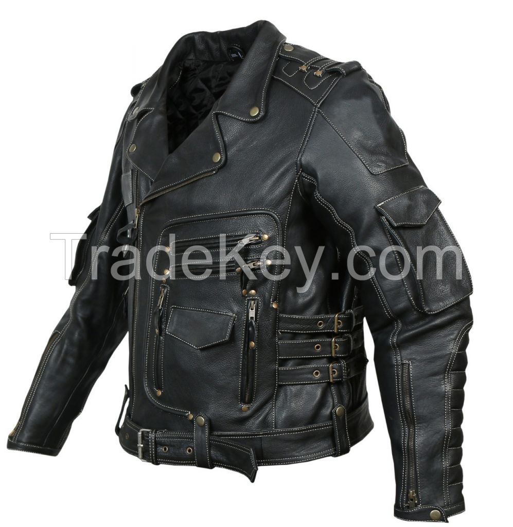 Leather garments