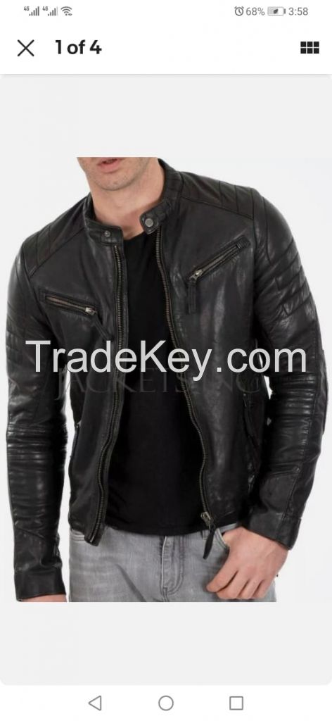 Leather garments