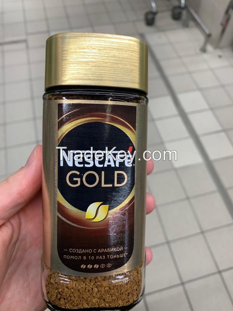 Nescafe gold 95gr (glass). Russian origin. Wholesale. Other instant coffee Nescafe