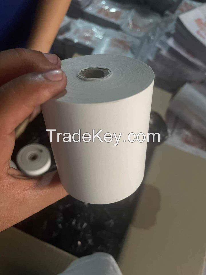 Factory Supply 80 X 60 Thermal Paper Rolls Supermarkets