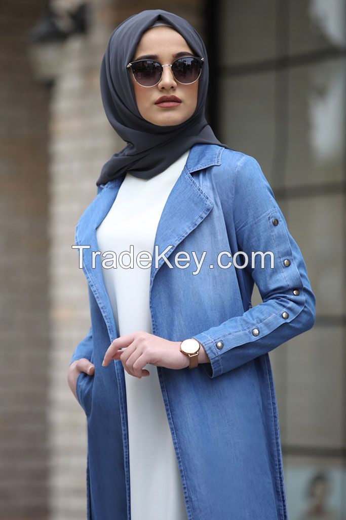 Elit Denim Islamic Dress 