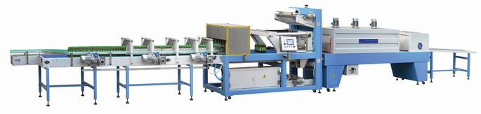 PE film shrink packing machine