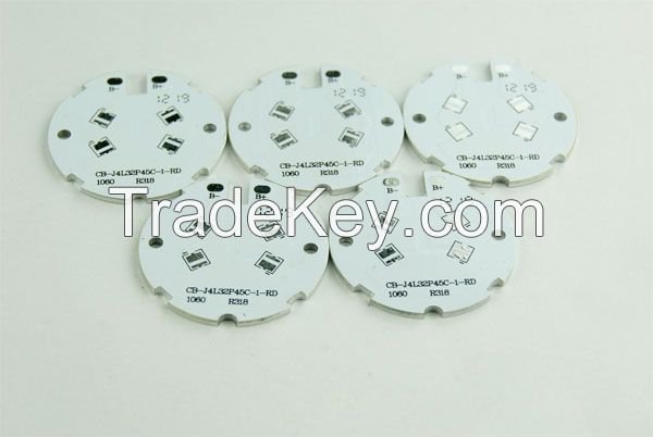 LED PCB with whit solder mask Taiyo PSR4000