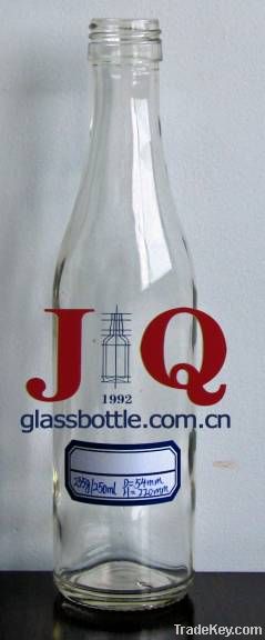 glass beverage bottles