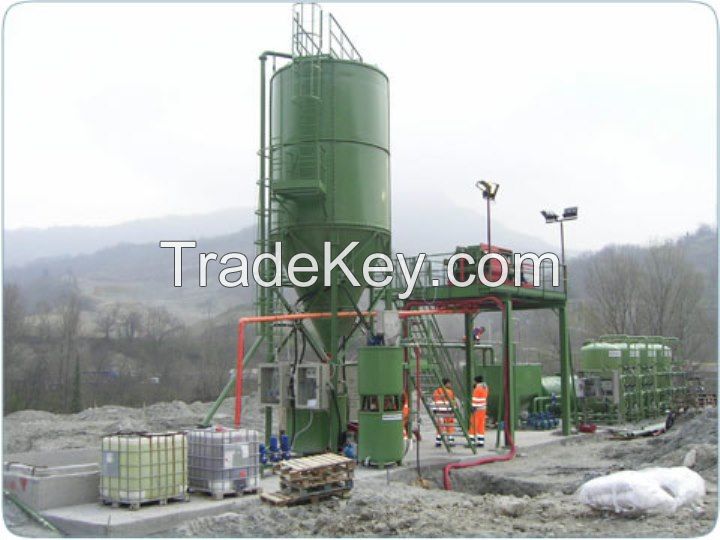 Water treatmant plants