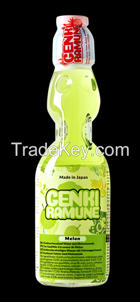 Melon Soda Ramune (Japan)