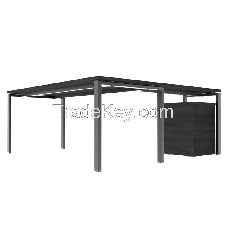 Modern L-Shaped Desk-Computer Corner Desk Gaming Office PC Table, Sturdy Simple Industrial Style Home Office Writing Workstation