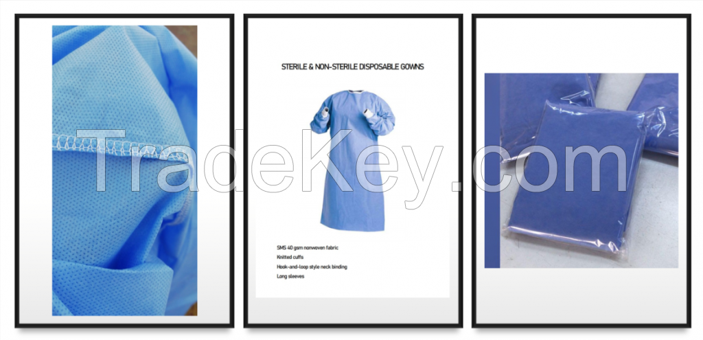 Sterile and Non-Sterile Disposable Gowns