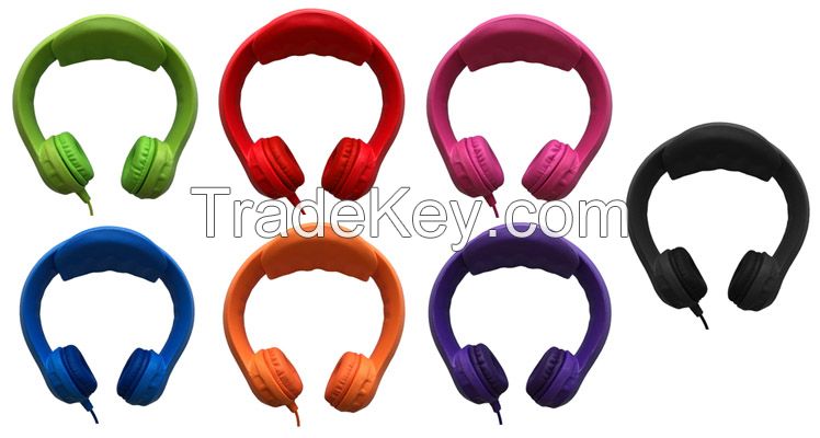 Flexible EVA foam Headphones