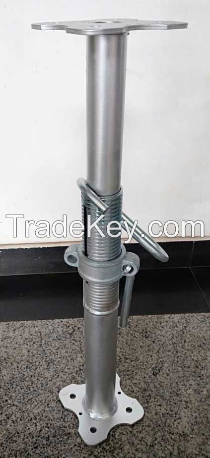 0.8m-1.4m Q235 Construction Adjustable Scaffold prop Painted acro jack scaffold shoring prop for building construction