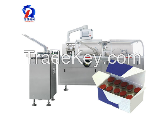 Rq-Zh-260W Multi-Function Automatic Horizontal Cartoning Packing Machine Cosmetic Cartoning Machine