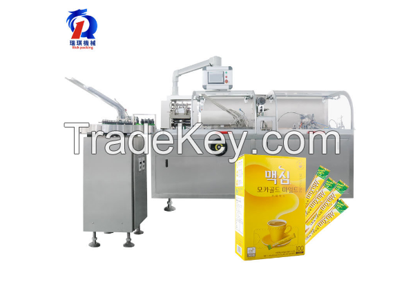 Rq-Zh-260W Multi-Function Automatic Horizontal Cartoning Packing Machine Cosmetic Cartoning Machine